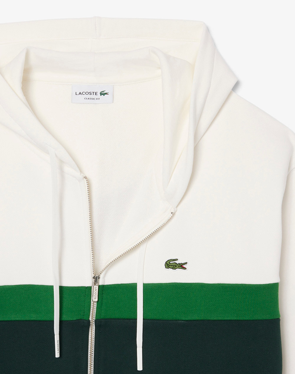 LACOSTE СУИЧЪР С ЦИП И ДЪЛГИ РЪКАВИ SWEATSHIRTS