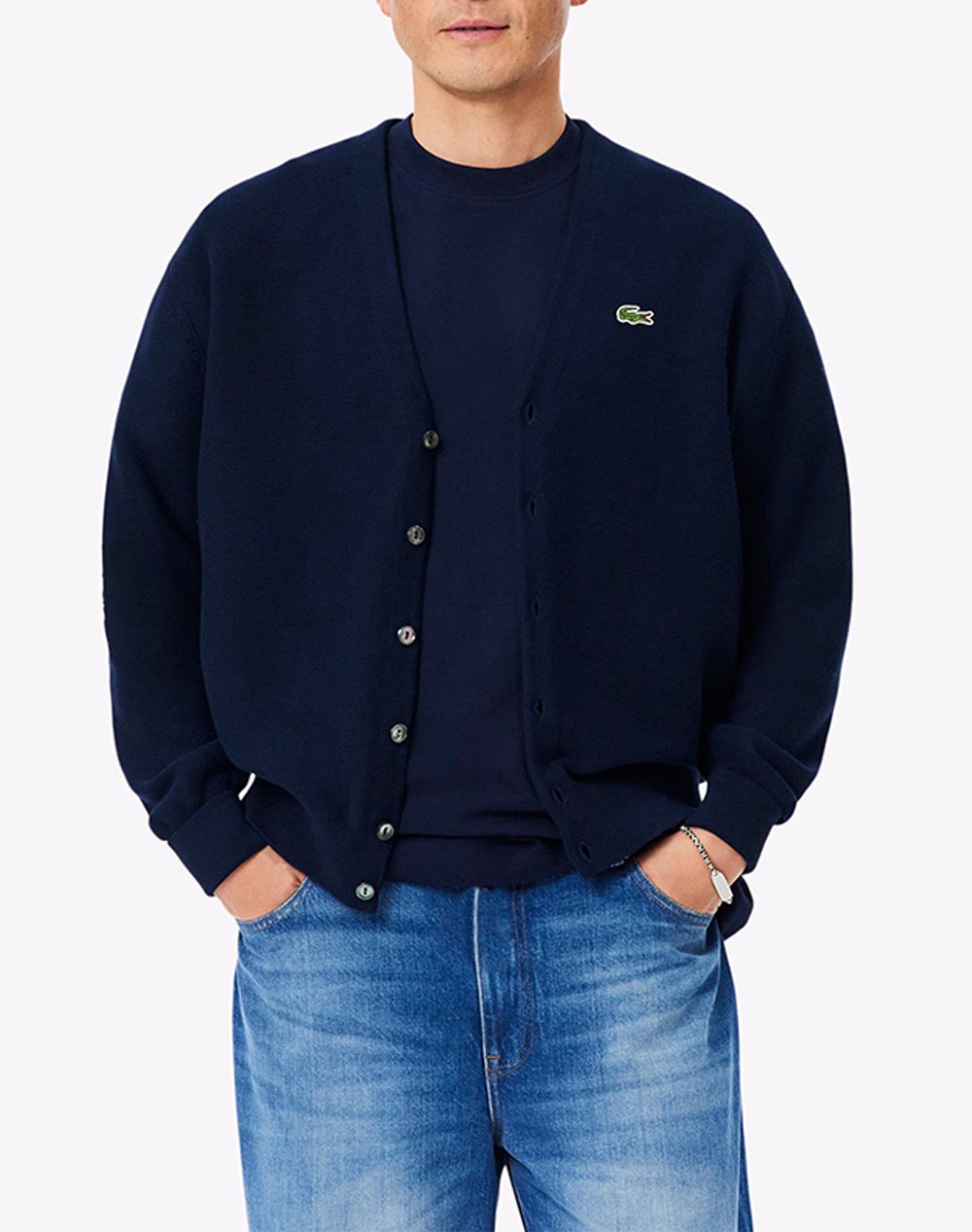 LACOSTE ПЛЕТЕНА ЖИЛЕТКА SWEATERS