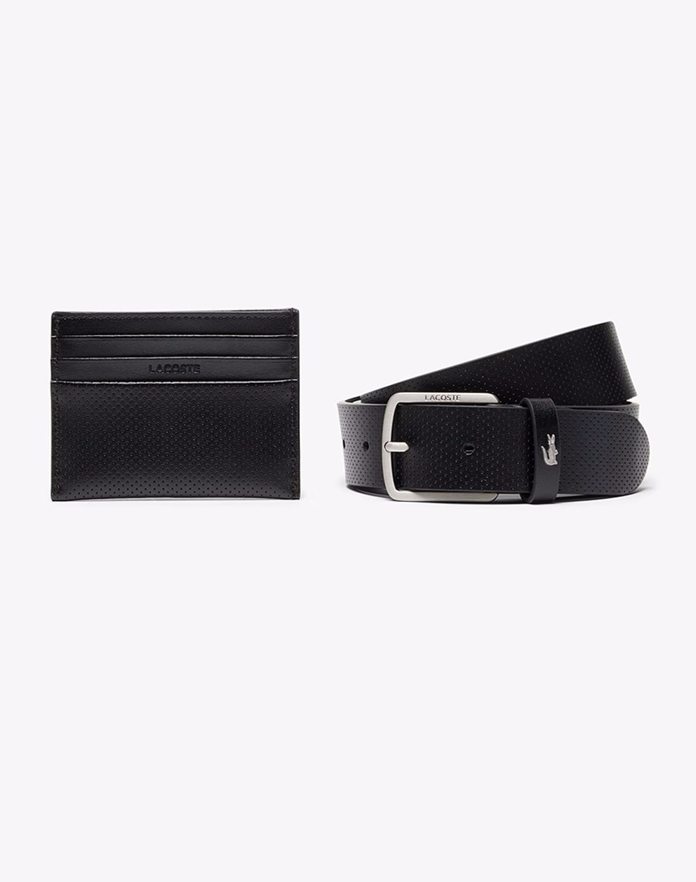 LACOSTE КОЛАН ЗА МЪЖЕ КОМПЛЕКТ ПОДАРЪЧЕН 35 PUNCH BELT CC BOX