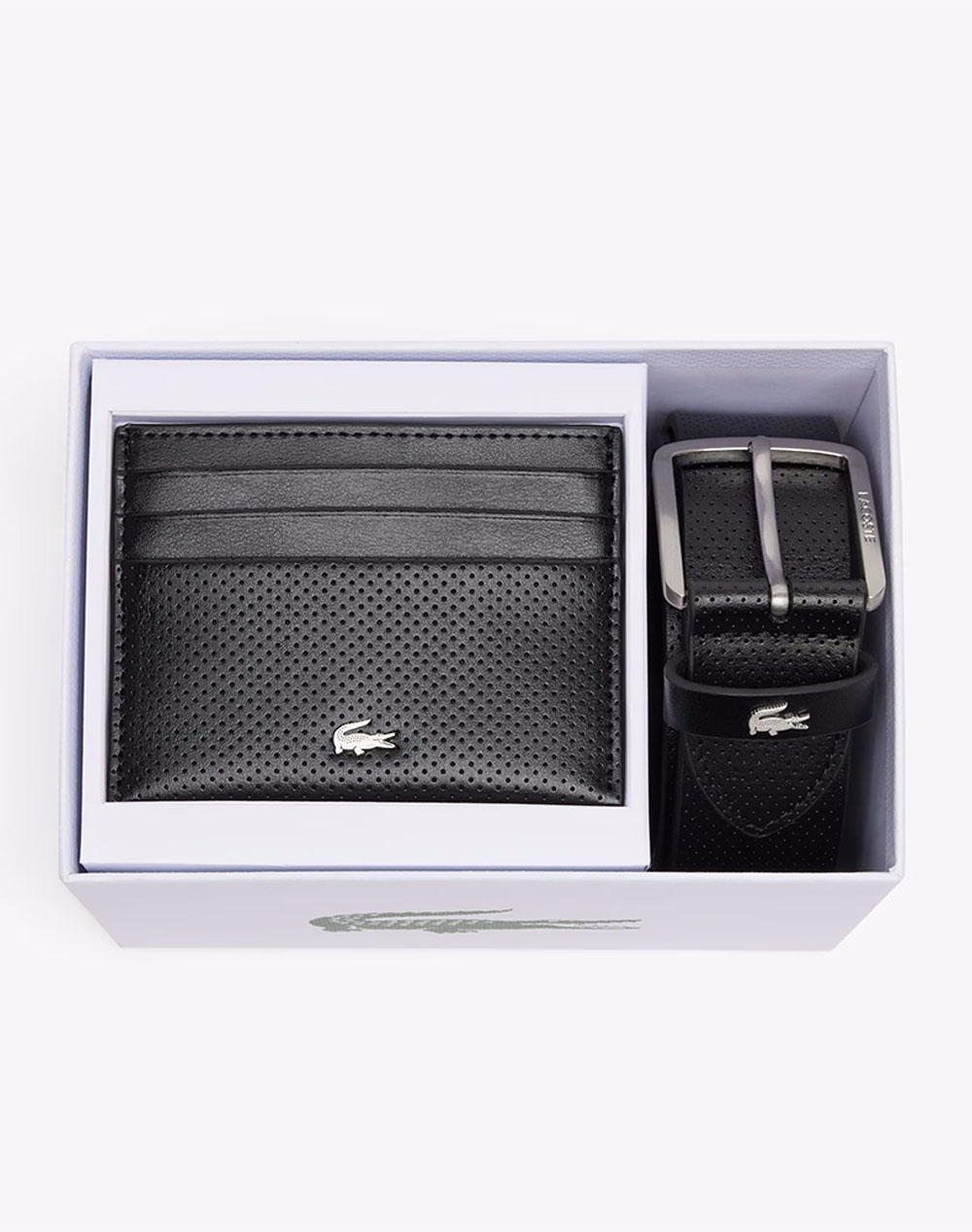 LACOSTE КОЛАН ЗА МЪЖЕ КОМПЛЕКТ ПОДАРЪЧЕН 35 PUNCH BELT CC BOX