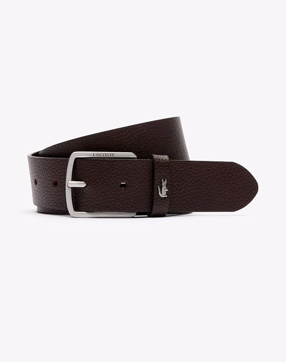 LACOSTE КОЛАН ЗА МЪЖЕ 35 GRAINED LEATHER BELT