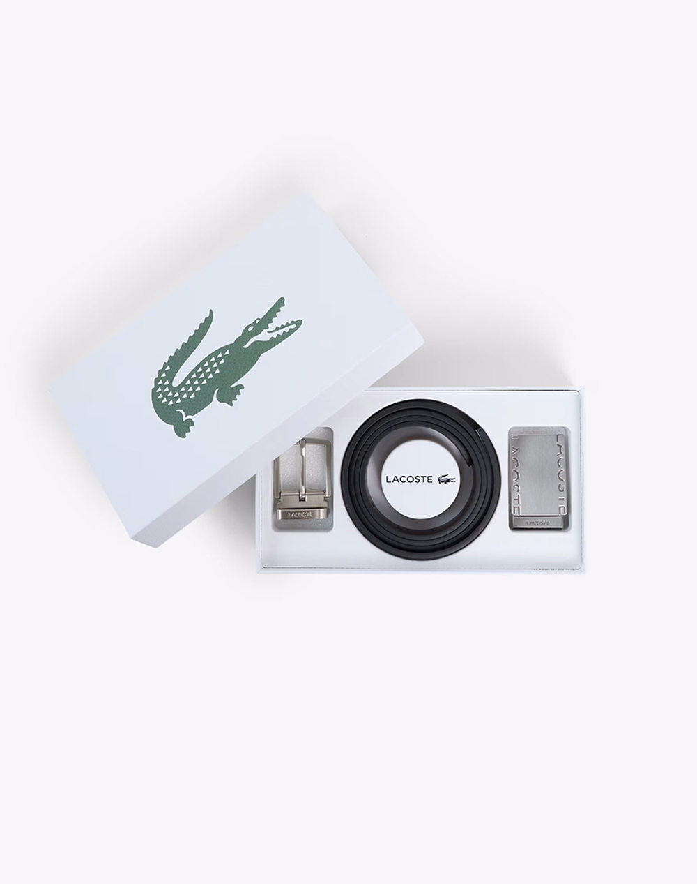 LACOSTE ПОДАРЪЧЕН КОМПЛЕКТ МЪЖКИ КОЛАН 30 REVERSIBLE IN BOX