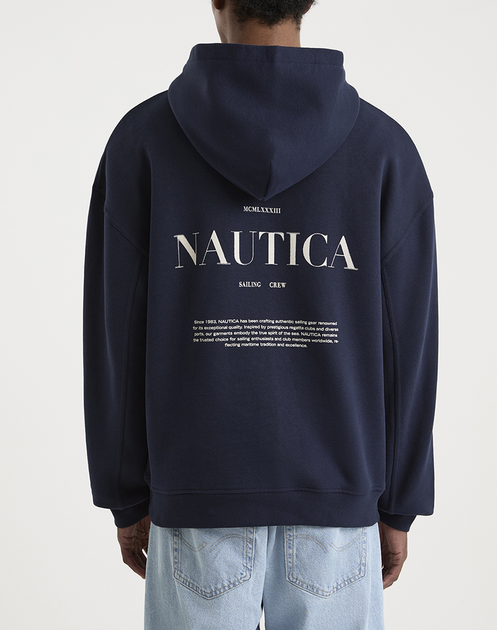 NAUTICA ЖИЛЕТКА СУИТШЪРТ ДЪЛЪГ РЪКАВ Rylo FZ Hoodie