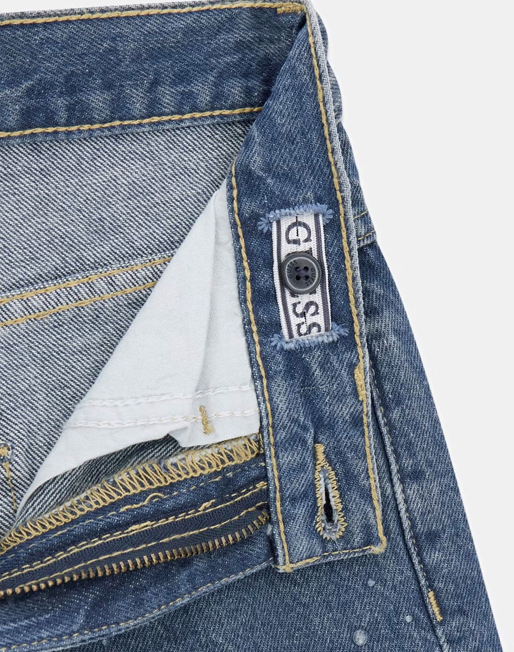 GUESS 90S RIGID DENIM W/SHADE BLUE R ПАНТАЛОН ЗА ДЕЦА GIRL