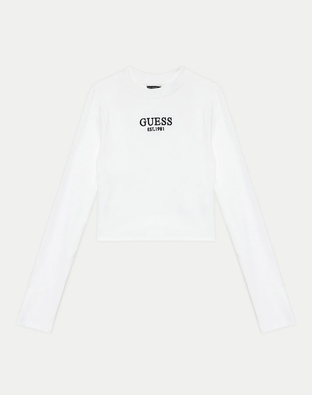 GUESS STRETCH RIB LS T-SHIRT БЛУЗА ЗА ДЕЦА GIRL