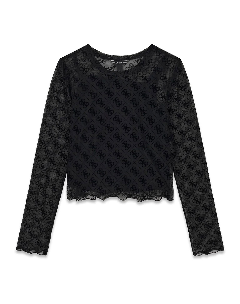GUESS MESH LS T-SHIRT БЛУЗА ЗА ДЕЦА GIRL