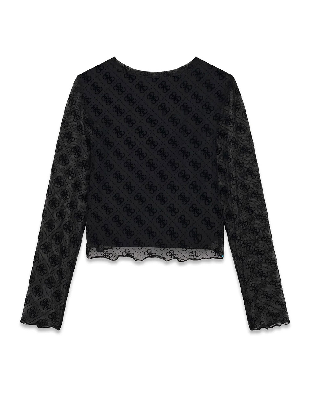 GUESS MESH LS T-SHIRT БЛУЗА ЗА ДЕЦА GIRL