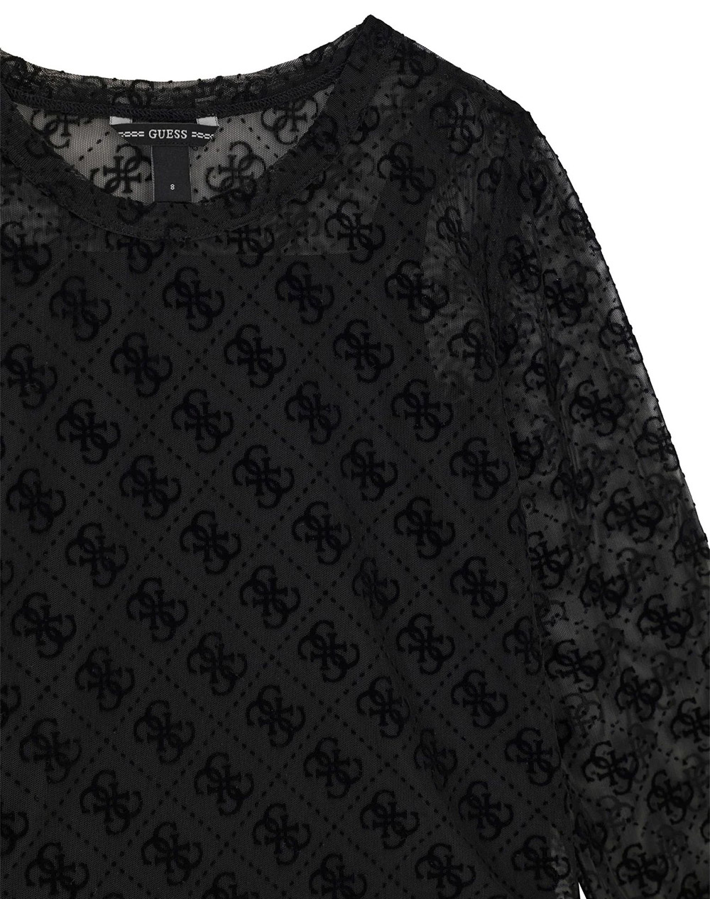 GUESS MESH LS T-SHIRT БЛУЗА ЗА ДЕЦА GIRL