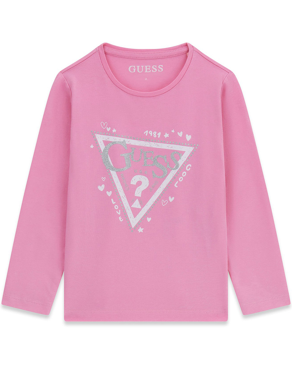 GUESS LS T-SHIRT_LOGO БЛУЗА ЗА ДЕЦА GIRL