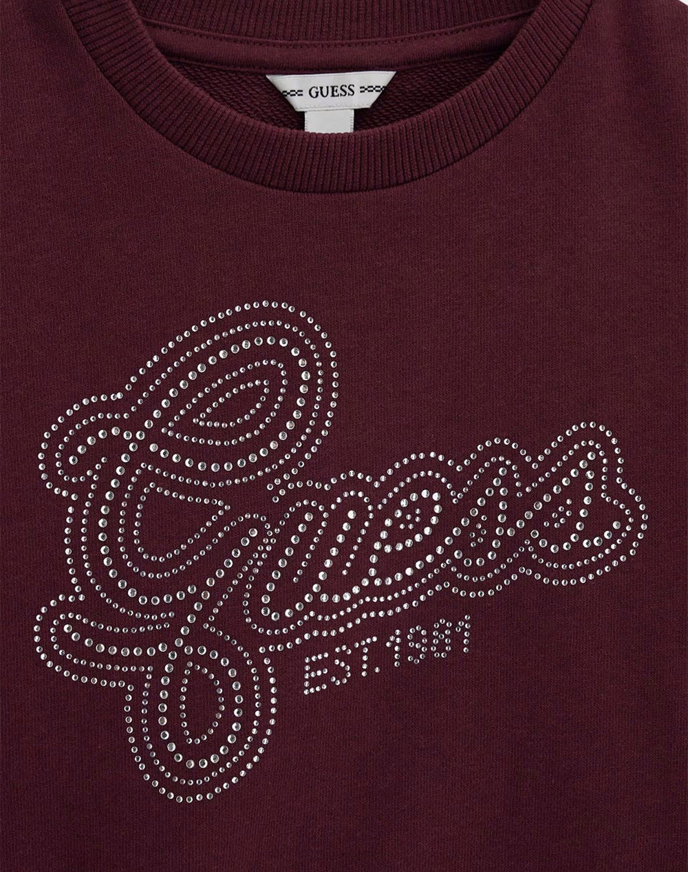 GUESS LS ACTIVE TOP СУИТШЪРТ ЗА ДЕЦА GIRL