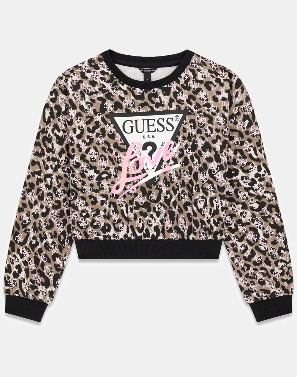 GUESS MIDI OVERSIZE LS ACTIVE TOP СУИТШЪРТ ЗА ДЕЦА GIRL