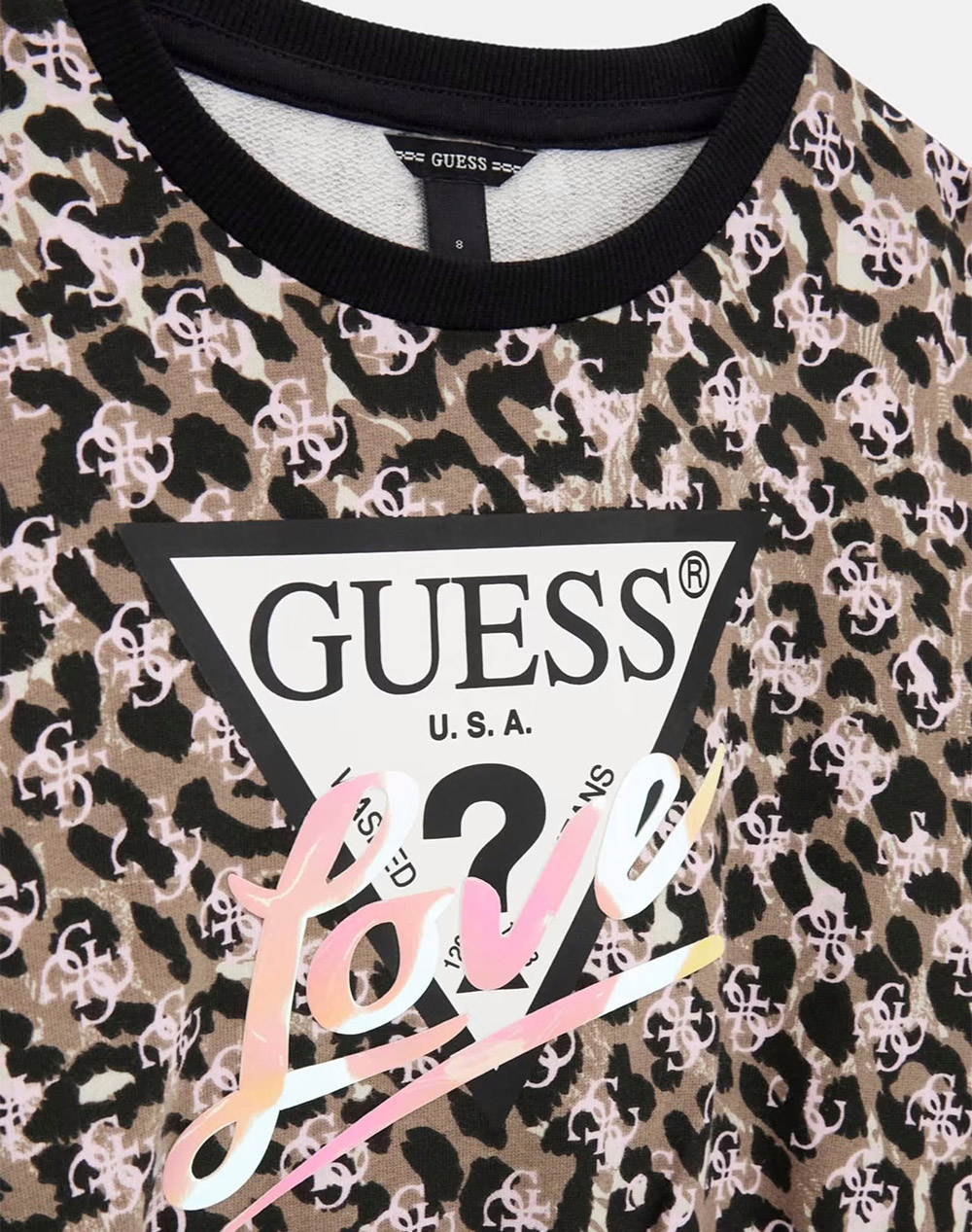 GUESS MIDI OVERSIZE LS ACTIVE TOP СУИТШЪРТ ЗА ДЕЦА GIRL
