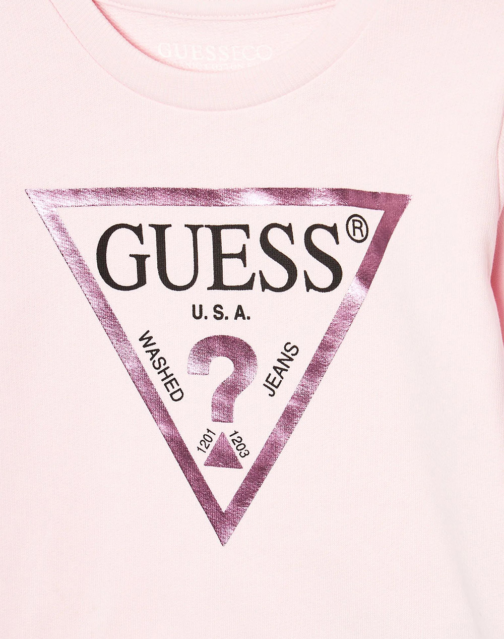 GUESS LS FLEECE_CORE СУИТШЪРТ ЗА ДЕЦА GIRL