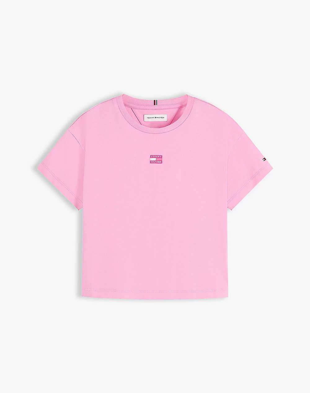 TOMMY HILFIGER TONAL FLAG TEE S/S