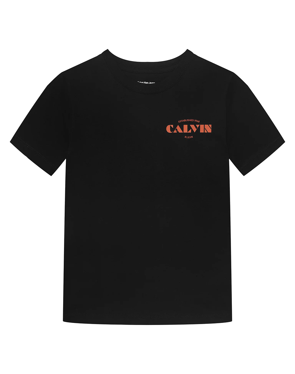 CALVIN KLEIN JEANS CALVIN SMALL CHEST PRINT TEE SS