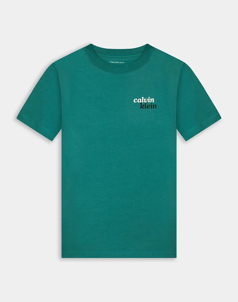 CALVIN KLEIN JEANS FRONT BACK PRINT TEE SS