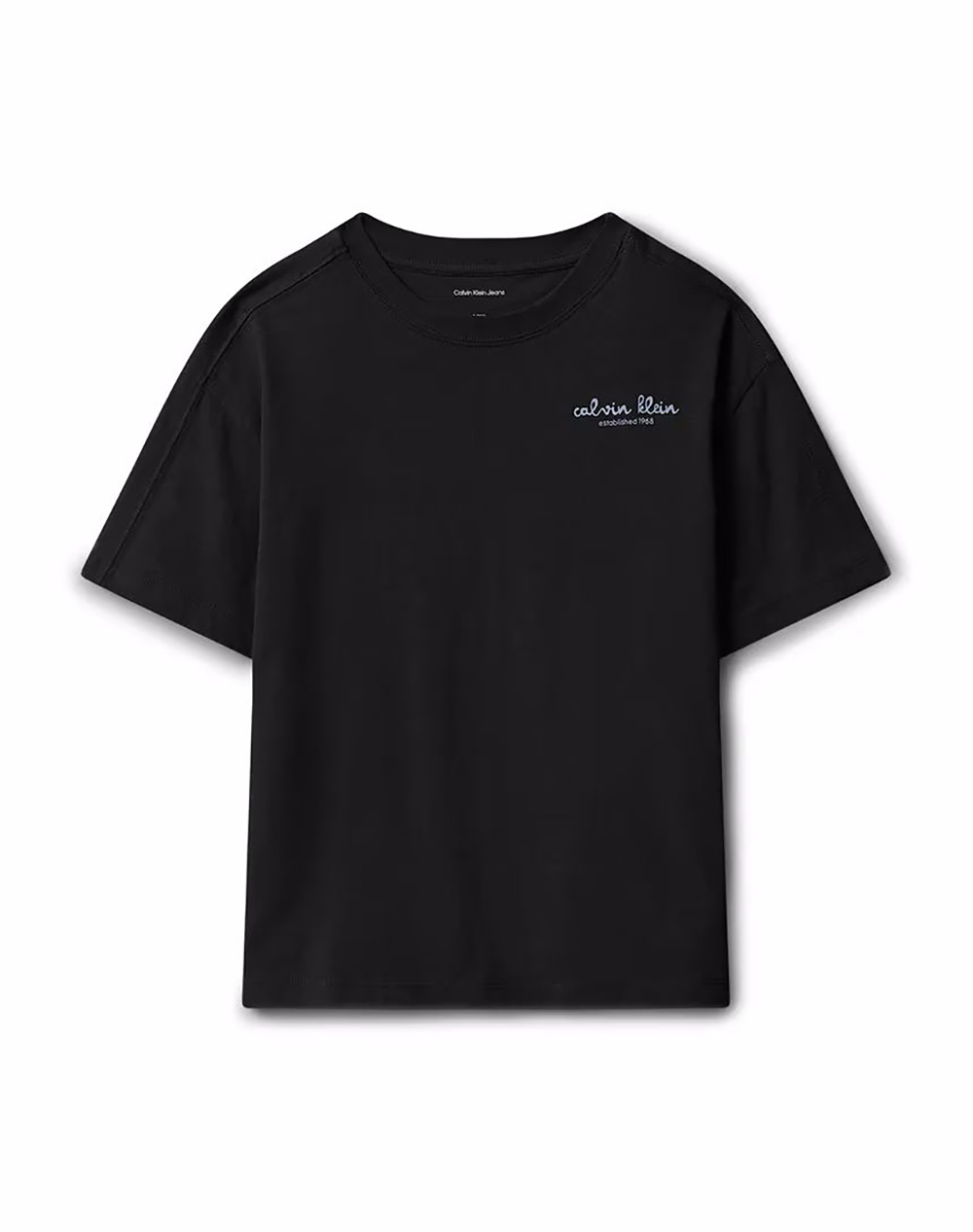 CALVIN KLEIN JEANS WAVE CHEST ARTWORK TEE SS