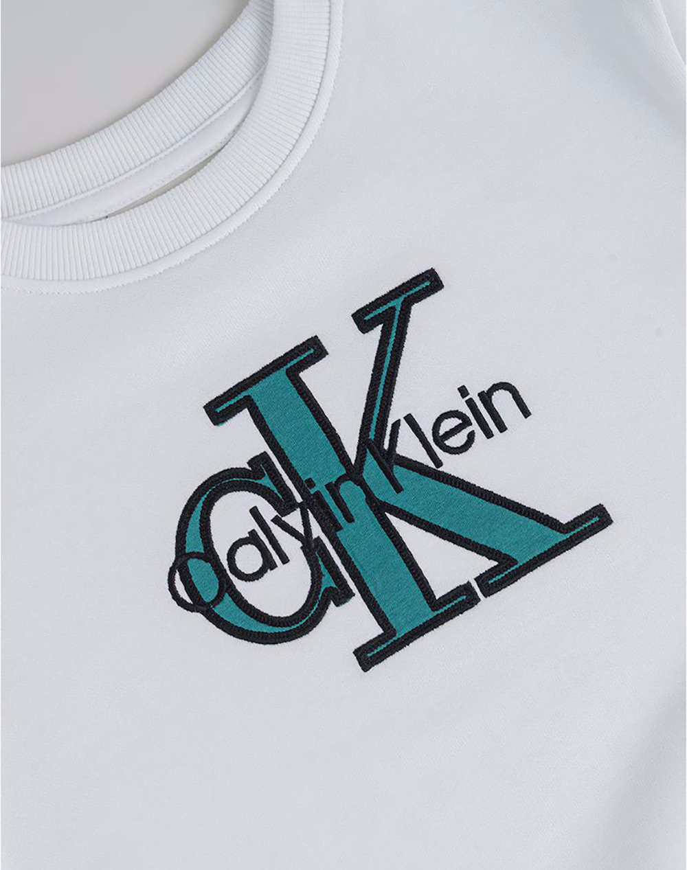 CALVIN KLEIN JEANS TERRY MONOLOGO CN
