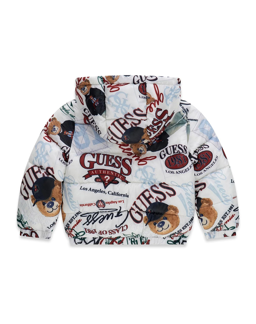 GUESS POLYESTER HOODED LS PUFFER JAC ЯКЕ ЗА ДЕЦА BOY