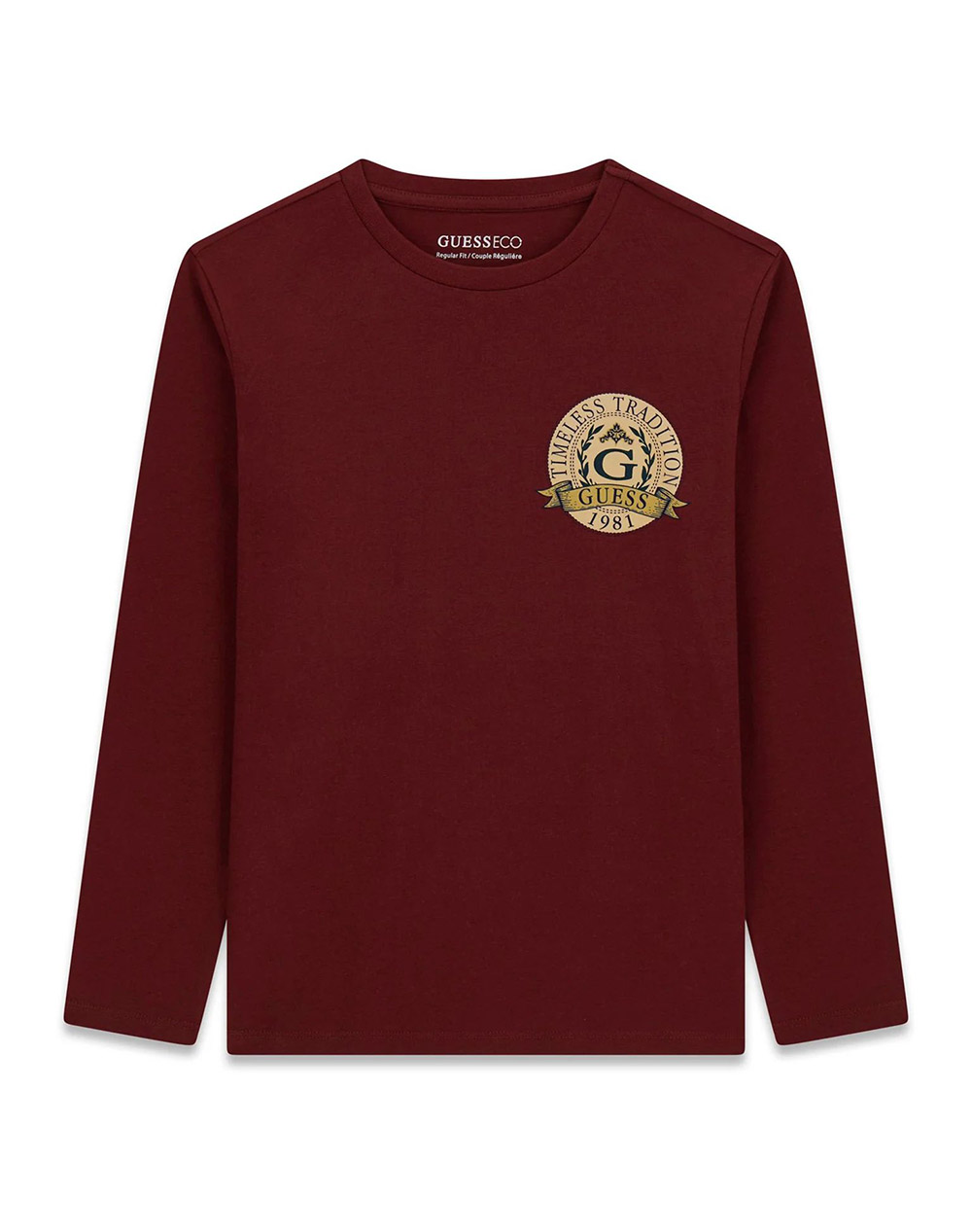 GUESS LS T-SHIRT_LOGO БЛУЗА ЗА ДЕЦА BOY