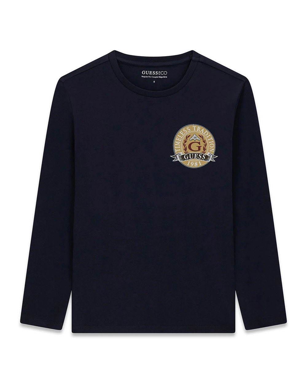 GUESS LS T-SHIRT_LOGO БЛУЗА ЗА ДЕЦА BOY