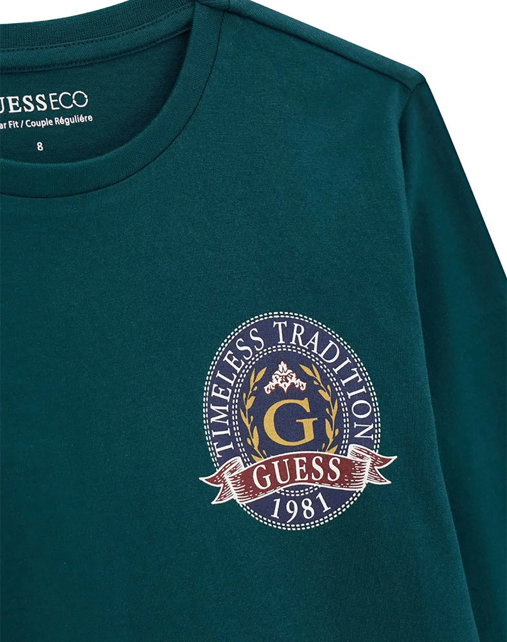 GUESS LS T-SHIRT_LOGO БЛУЗА ЗА ДЕЦА BOY