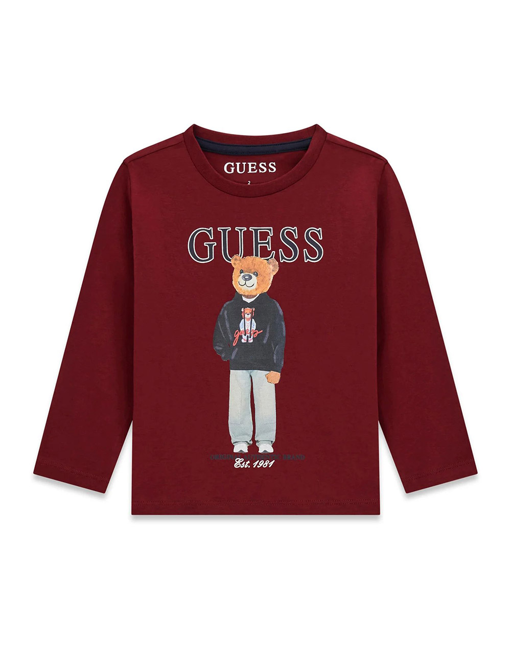 GUESS LS T-SHIRT БЛУЗА ЗА ДЕЦА BOY