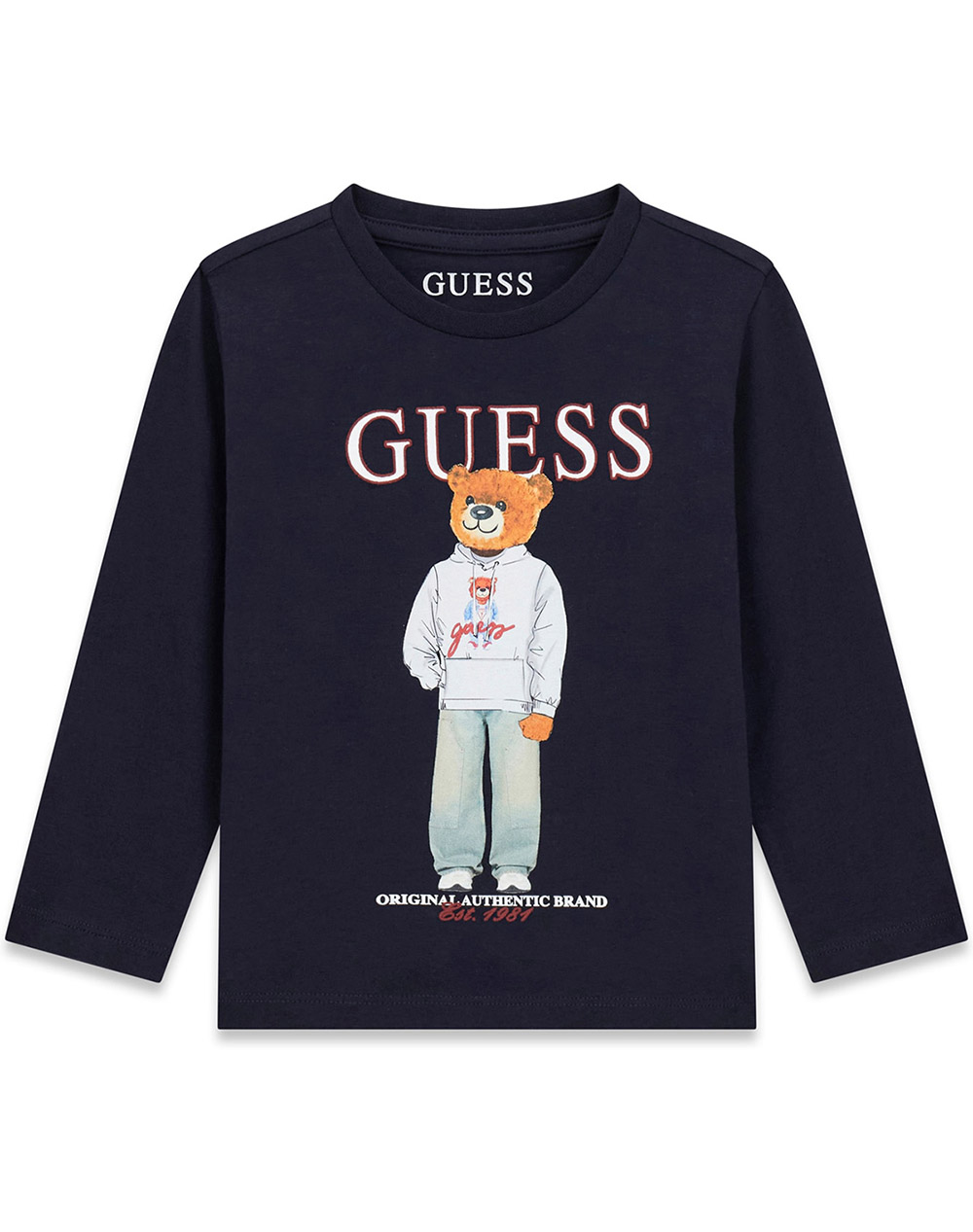 GUESS LS T-SHIRT БЛУЗА ЗА ДЕЦА BOY