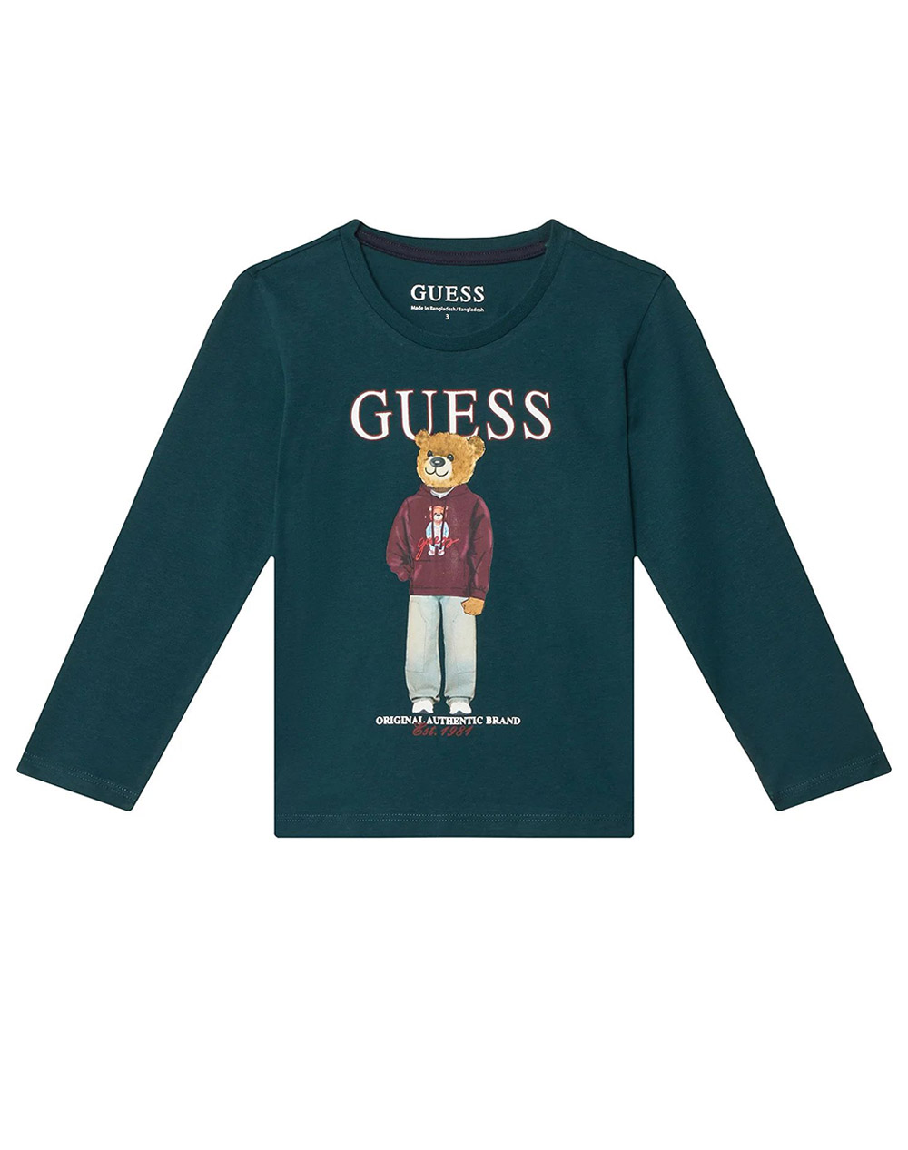 GUESS LS T-SHIRT БЛУЗА ЗА ДЕЦА BOY