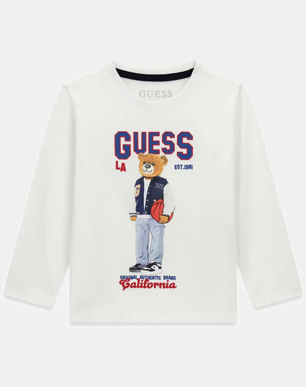 GUESS LS T-SHIRT БЛУЗА ЗА ДЕЦА BOY
