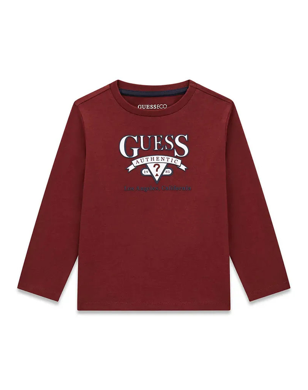 GUESS LS T-SHIRT_LOGO БЛУЗА ЗА ДЕЦА BOY
