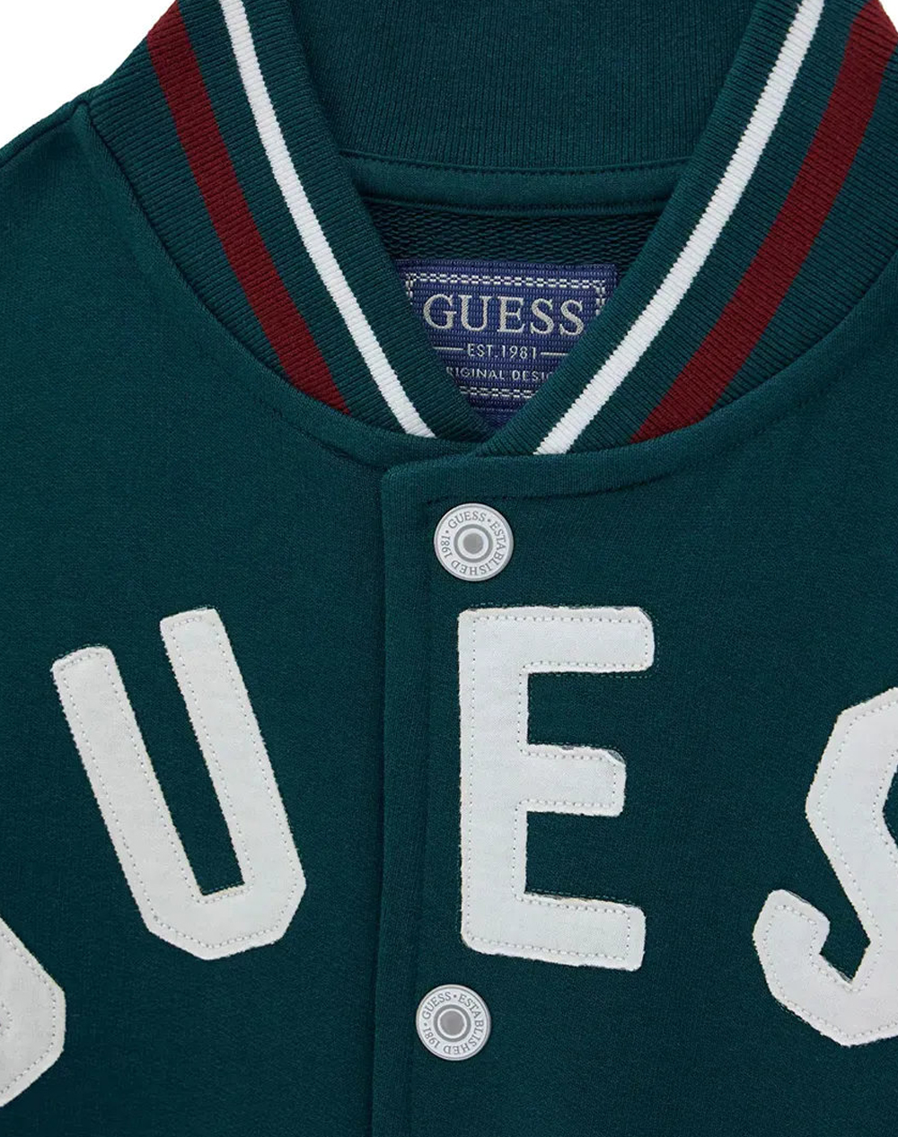 GUESS LS ACTIVE TOP W/BUTTONS СУИТШЪРТ ЗА ДЕЦА BOY