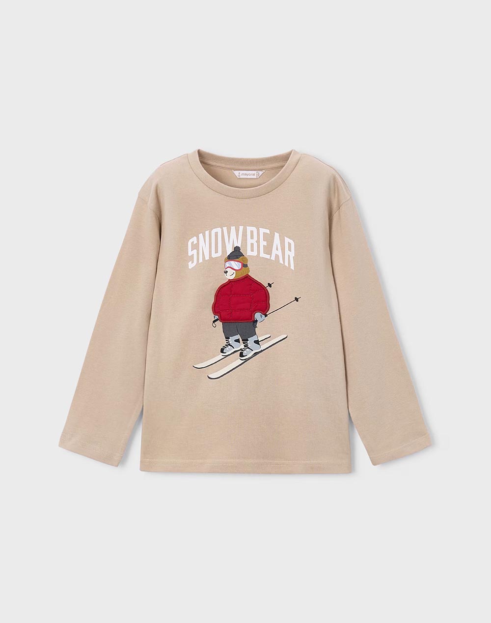 MAYORAL T-Shirt ДЪЛГИ РЪКАВИ С АПЛИКАЦИЯ