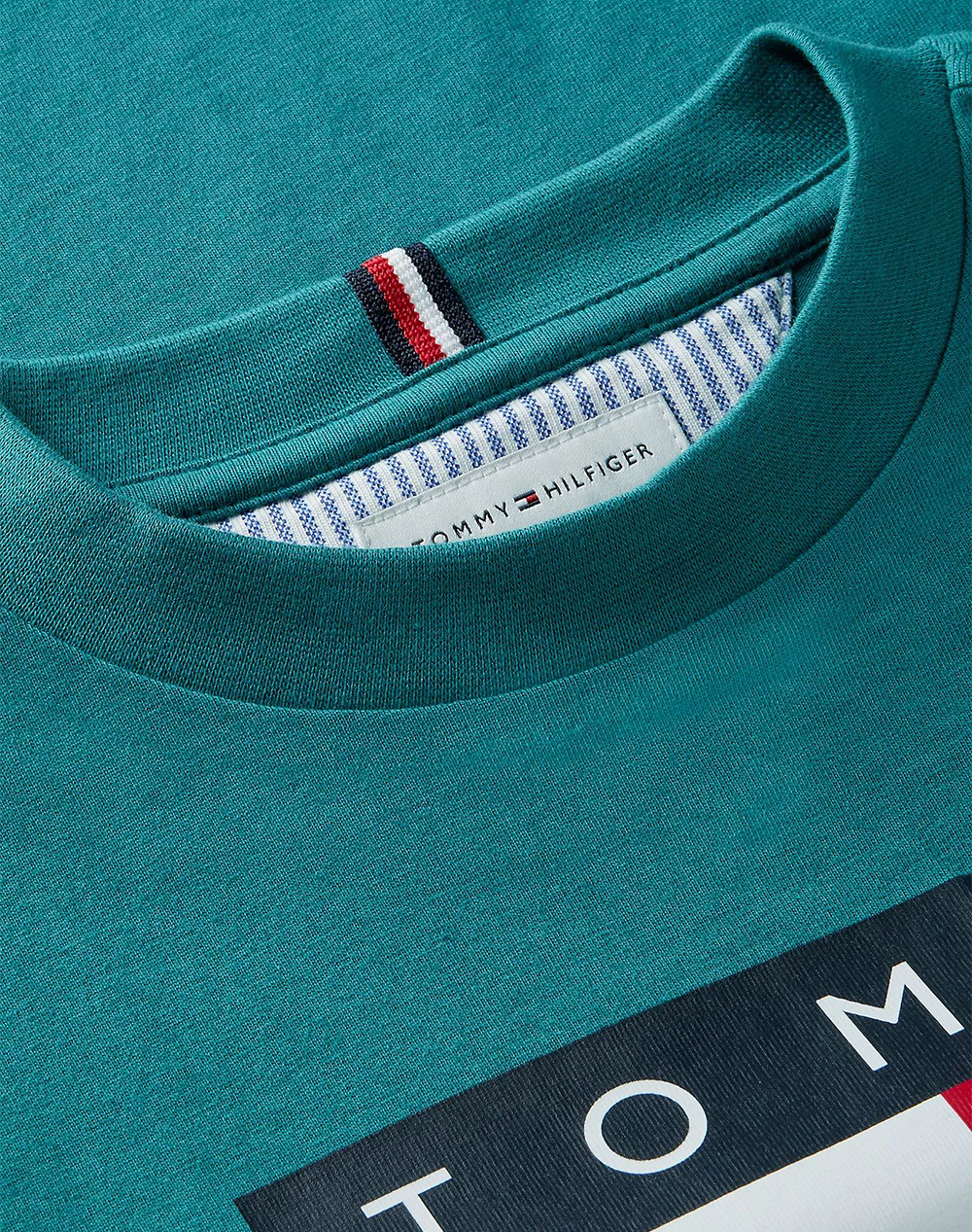 TOMMY HILFIGER HERITAGE PRINTED FLAG T-SHIRT