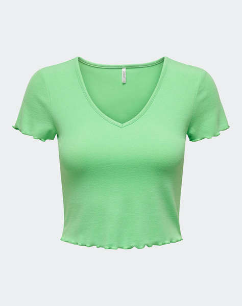 ONLY ONLKIKA S/S V-NECK TOP JRS