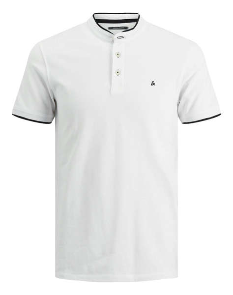 JACK&JONES JJEPAULOS MAO POLO SS NOOS