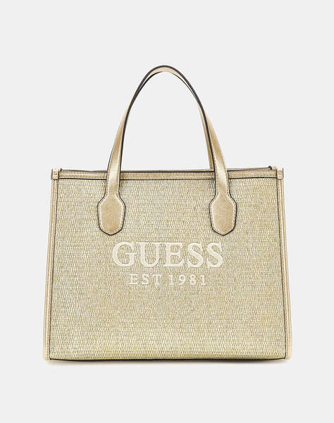 GUESS SILVANA 2 COMPARTMENT TOTE WOMEN''S BAG (Размери: 34 x 26 x 13см)