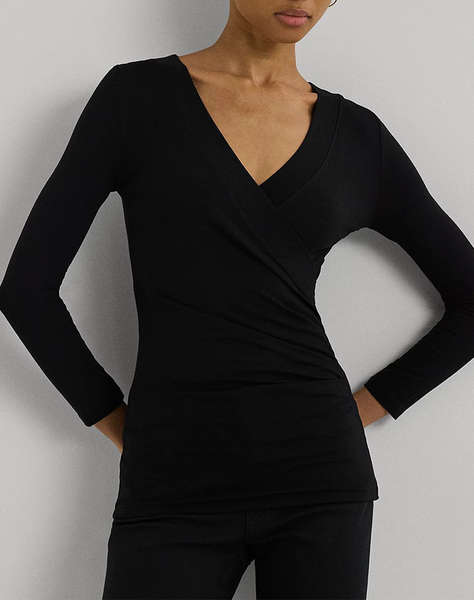 LAUREN RALPH LAUREN ALAYJA-3/4 SLEEVE-KNIT