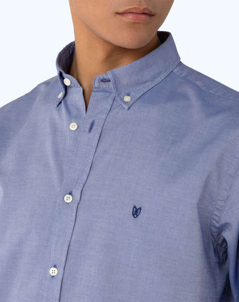 THE BOSTONIANS РИЗА OXFORD REGULAR FIT Plain OXFORD Button-down Regular Fit