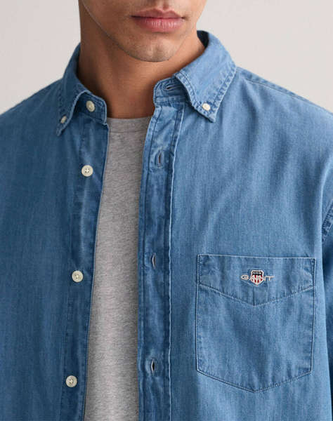GANT SHIRT REG INDIGO BD