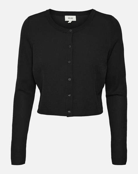 AWARE BY VERO MODA VMLITA LS O-NECK CROPPED CARDIGAN VMA