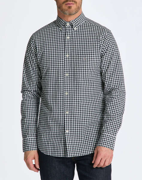 GANT РИЗА ΜΜ REG POPLIN GINGHAM SHIRT