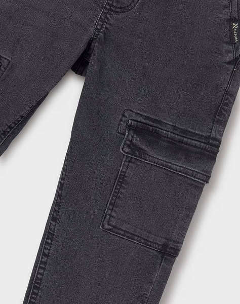 MAYORAL Trousers denim jogger cargo
