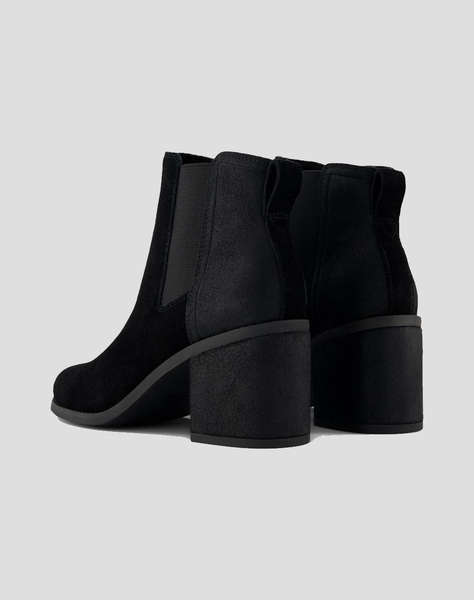 TOMS BLK SUE/METL SUE WM EVCHEL BOOT (Височина на тока : 5 см)