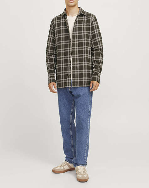 JJ REBEL JREBCHASE CHECK SHIRT LS