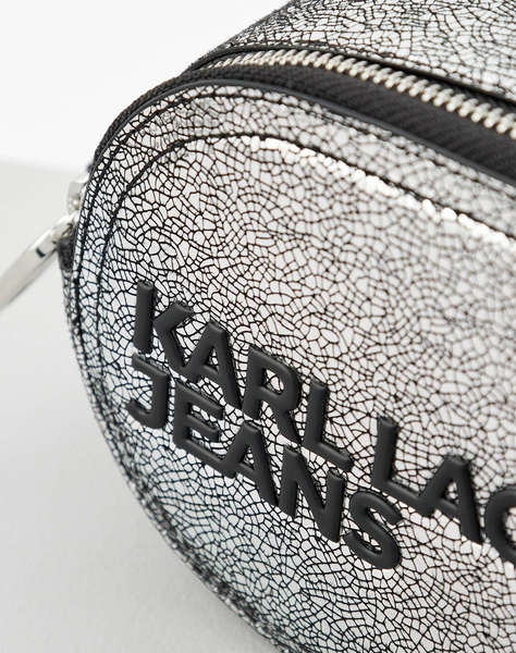 KARL LAGERFELD JEANS ESSENTIAL LOGO CAMERA BAG (Размери: 21 x 13 x 7 см.)