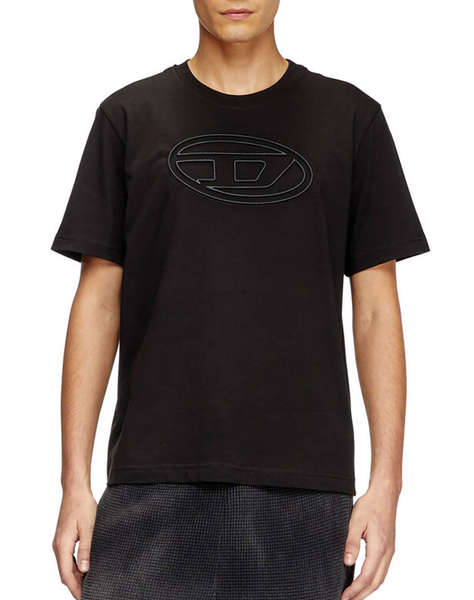 DIESEL T-ADJUST-BIGOVAL T-SHIRT