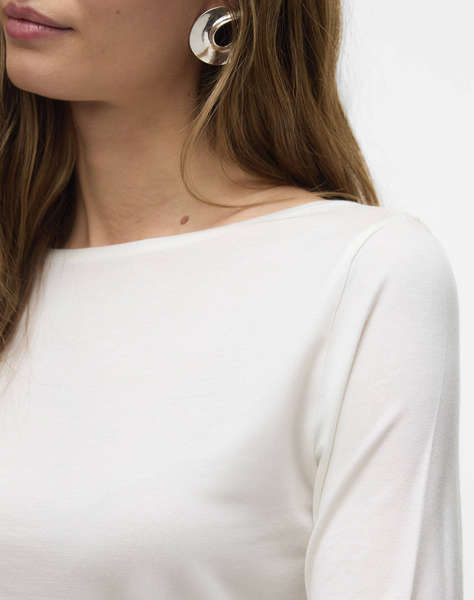 AWARE AWFIONA 3/4 BOATNECK TOP NOOS