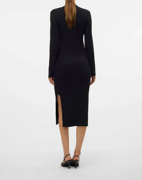 VERO MODA VMLYNZI LS CALF KNIT DRESS VMA NOOS