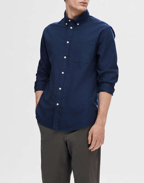 SELECTED SLHREGRICK-OX SHIRT LS NOOS